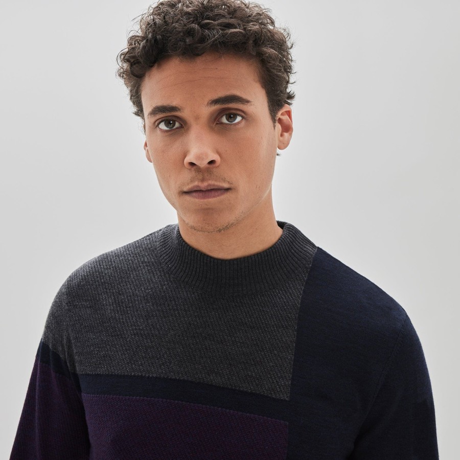 Sweaters + Hoodies Robert Barakett | Sagle Mock Neck Sweater