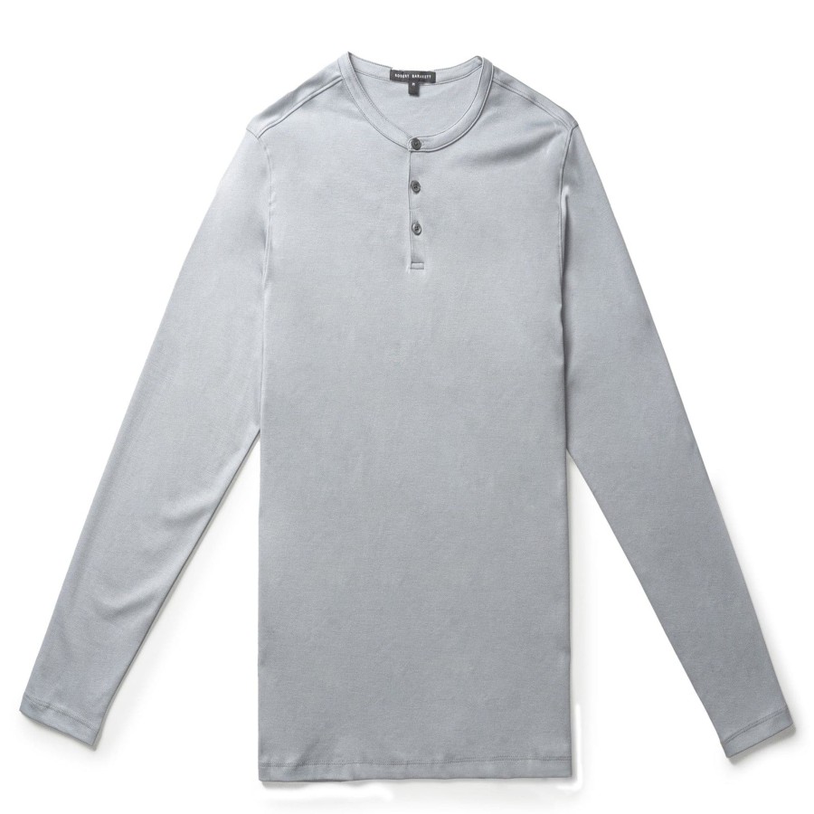 Tops Robert Barakett | The Barakett Long-Sleeve Henley