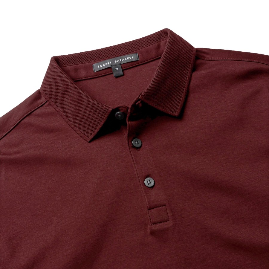 Tops Robert Barakett Long Sleeve Polos | The Barakett Long-Sleeve Polo