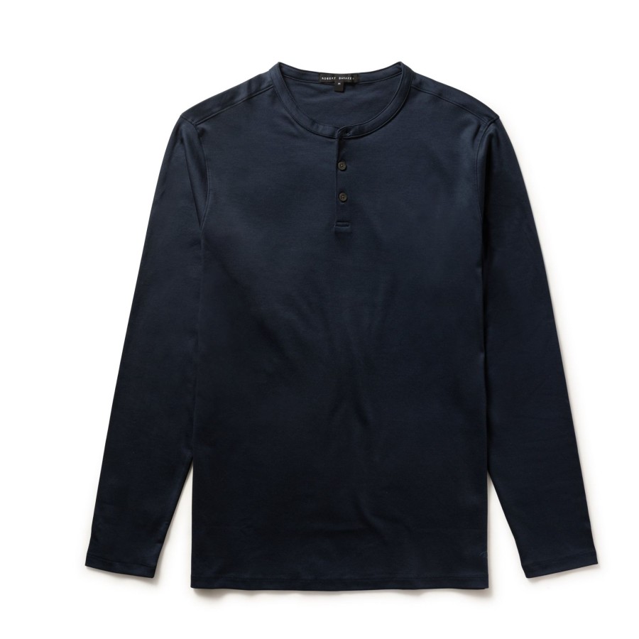 Tops Robert Barakett | The Barakett Long-Sleeve Henley