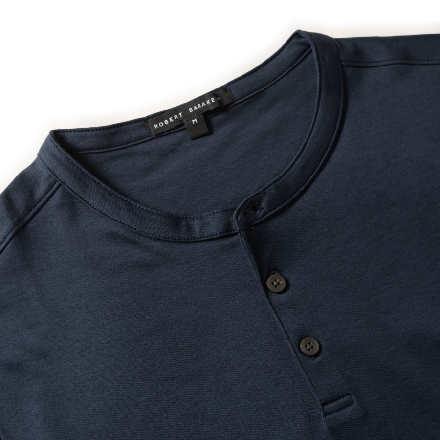 Tops Robert Barakett | The Barakett Long-Sleeve Henley