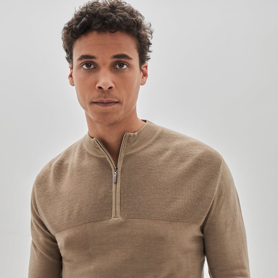 Sweaters + Hoodies Robert Barakett | Newbury Zip Sweater