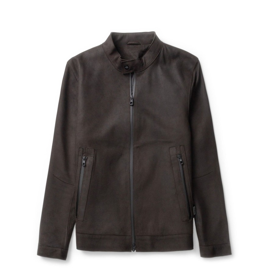 Jackets + Vests Robert Barakett | Regelio Bomber Leather Jacket