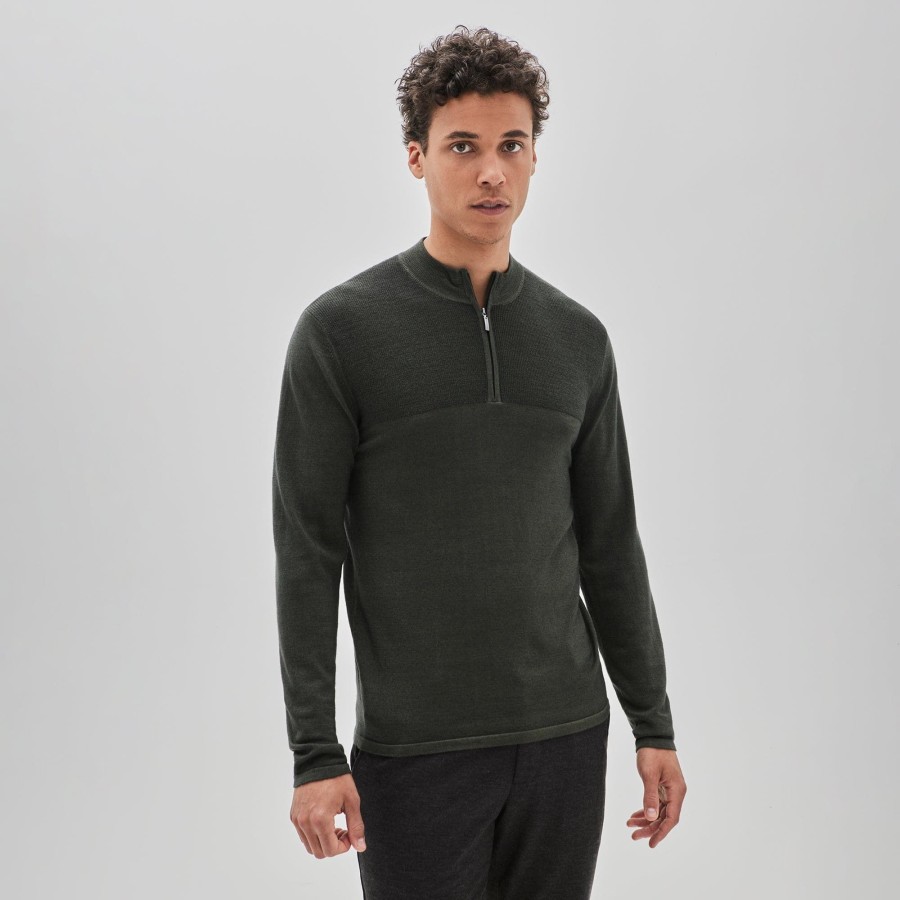 Sweaters + Hoodies Robert Barakett | Newbury Zip Sweater