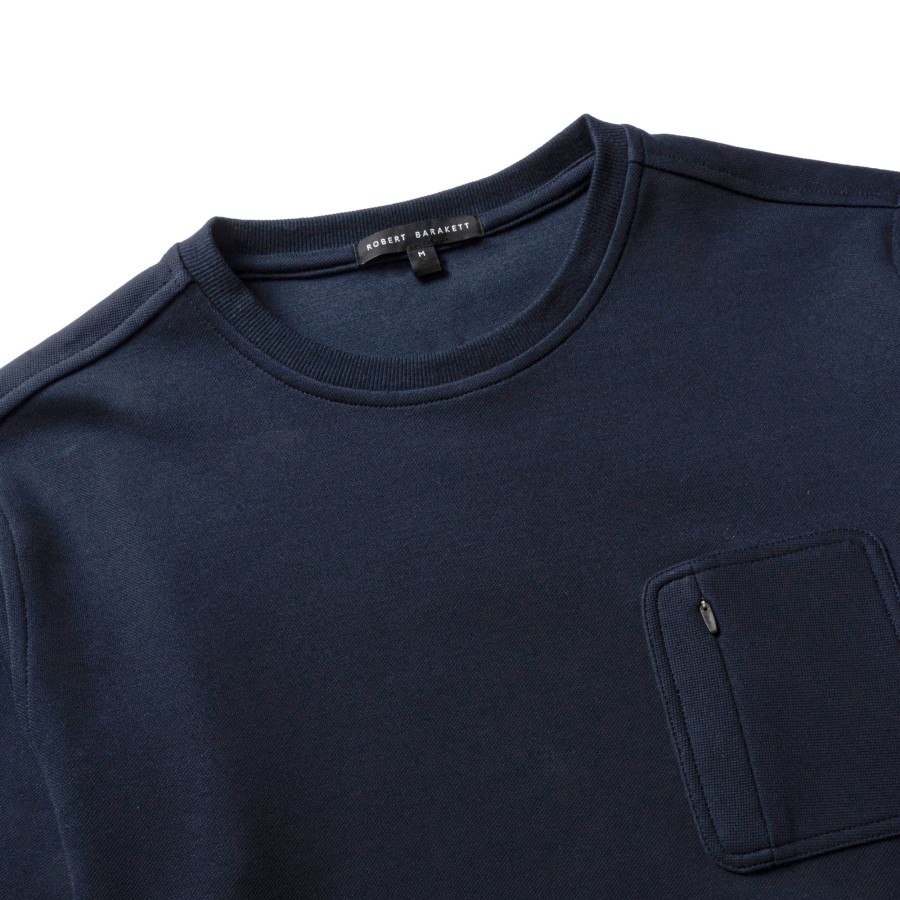 Sweaters + Hoodies Robert Barakett | Hanwell Long-Sleeve Crew