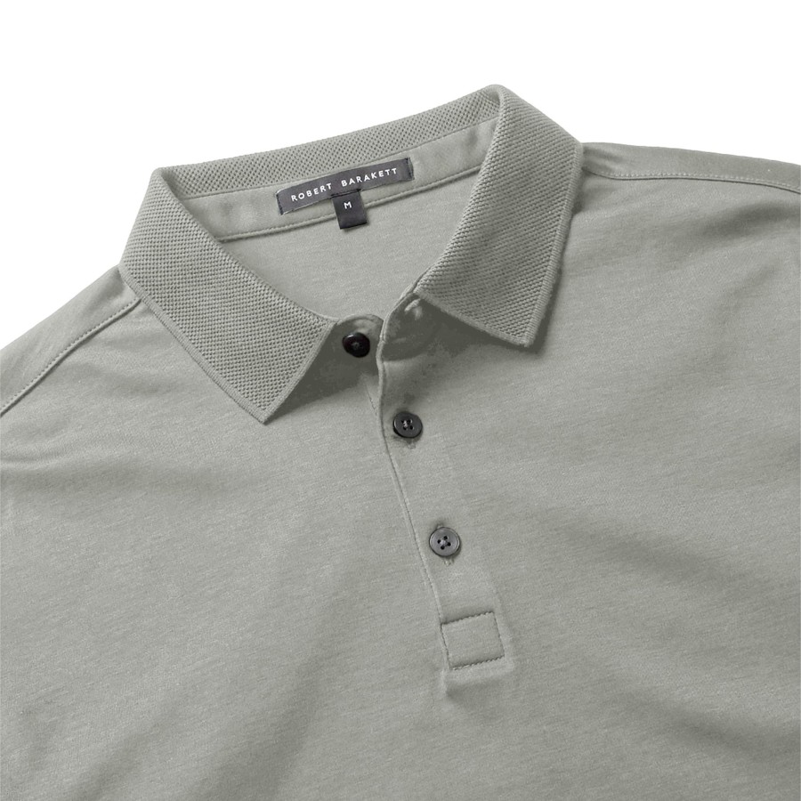 Tops Robert Barakett Long Sleeve Polos | The Barakett Long-Sleeve Polo