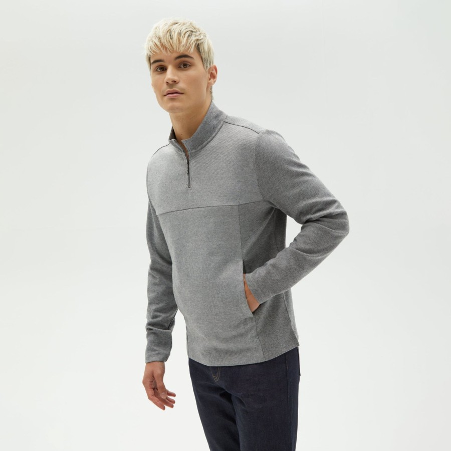 Sweaters + Hoodies Robert Barakett | Milligan Half Zip Sweater