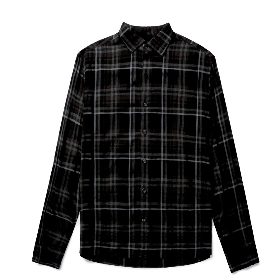 Tops Robert Barakett Long Sleeve Shirts | Sedley Long-Sleeve Shirt