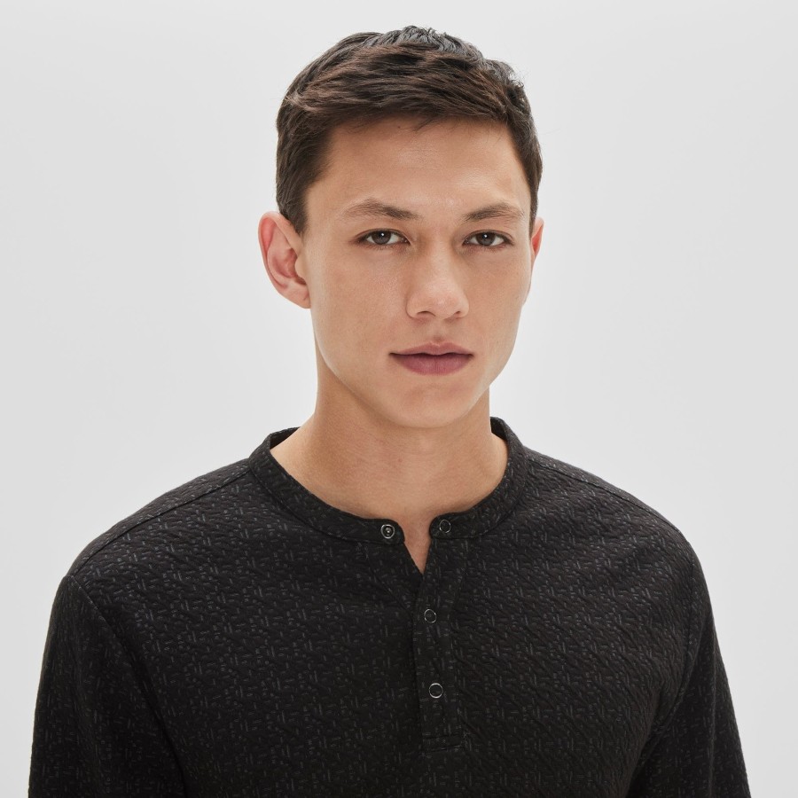 Tops Robert Barakett | Arkell Long-Sleeve Henley