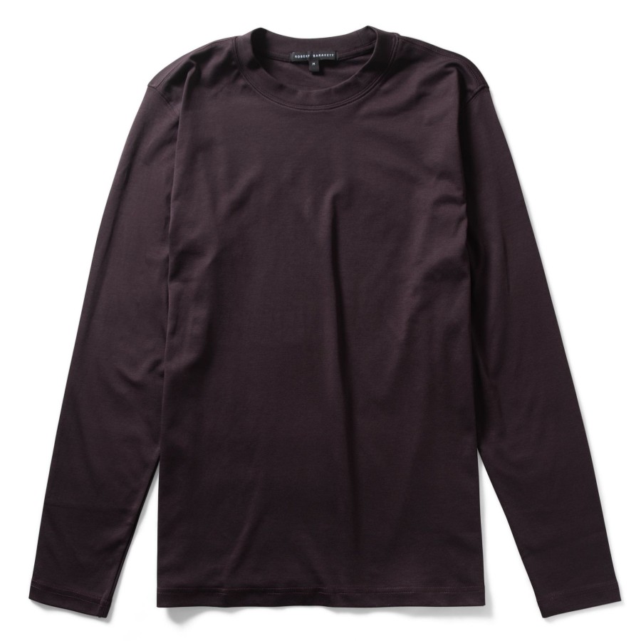 Tops Robert Barakett Long Sleeve Tees | The Barakett High Crew