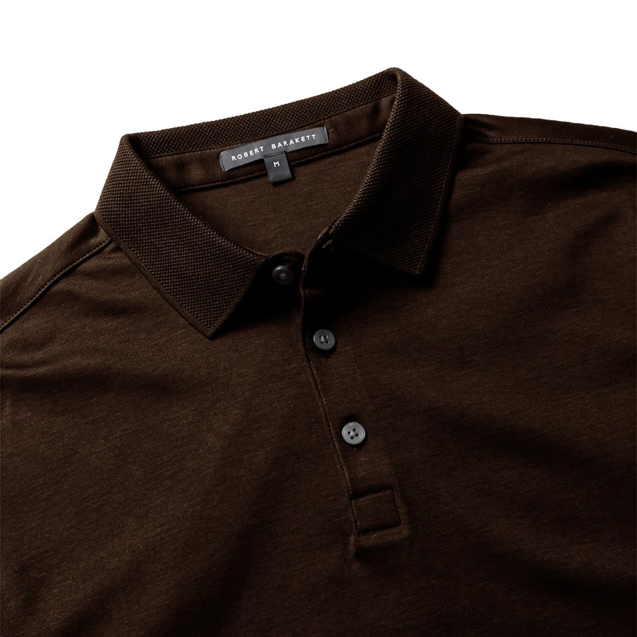 Tops Robert Barakett Long Sleeve Polos | The Barakett Long-Sleeve Polo