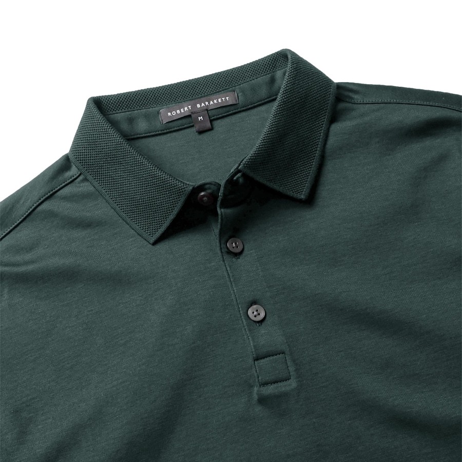 Tops Robert Barakett Long Sleeve Polos | The Barakett Long-Sleeve Polo