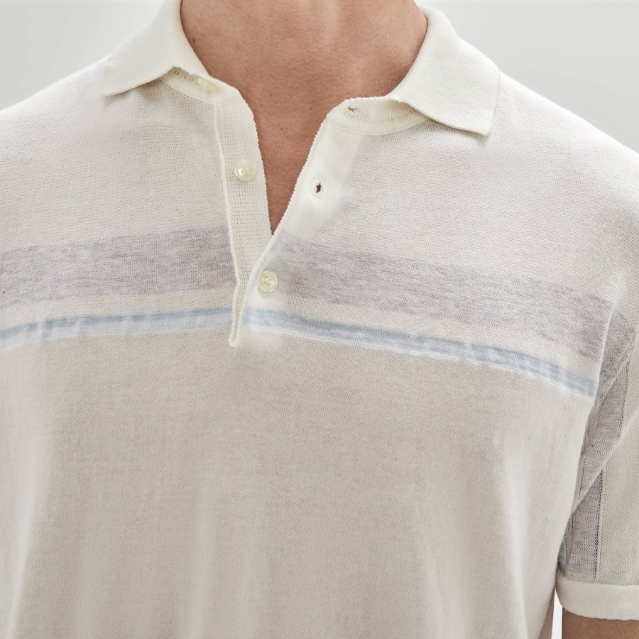 Tops Robert Barakett Short Sleeve Polos | Orlo Sweater Polo