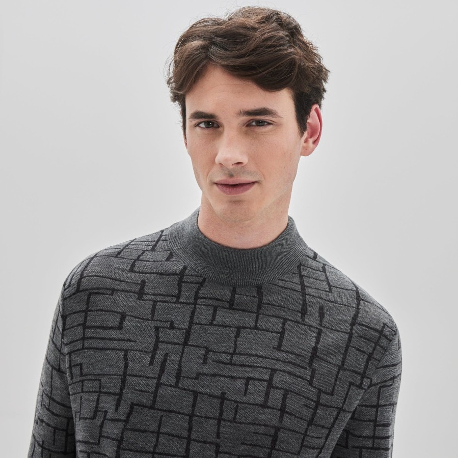 Sweaters + Hoodies Robert Barakett | Teakhill Mock Neck Sweater