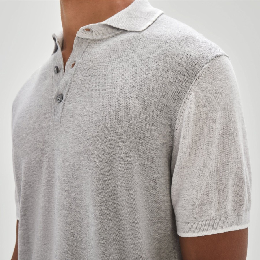 Tops Robert Barakett Short Sleeve Polos | Marion Sweater Polo