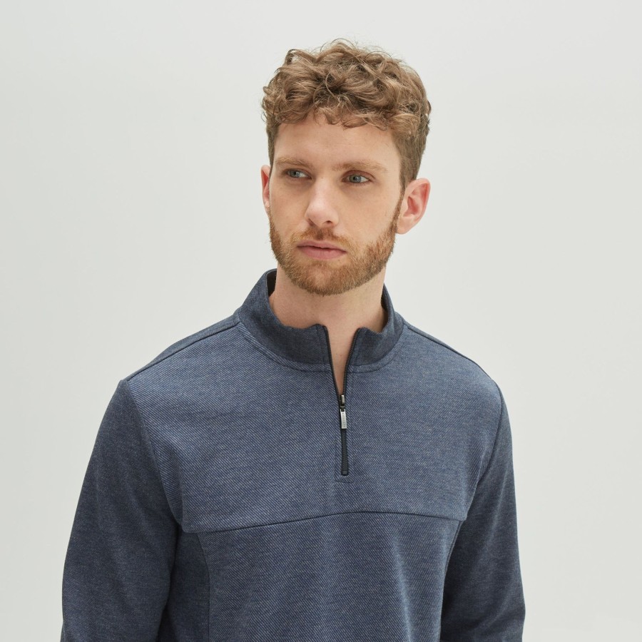 Sweaters + Hoodies Robert Barakett | Milligan Half Zip Sweater