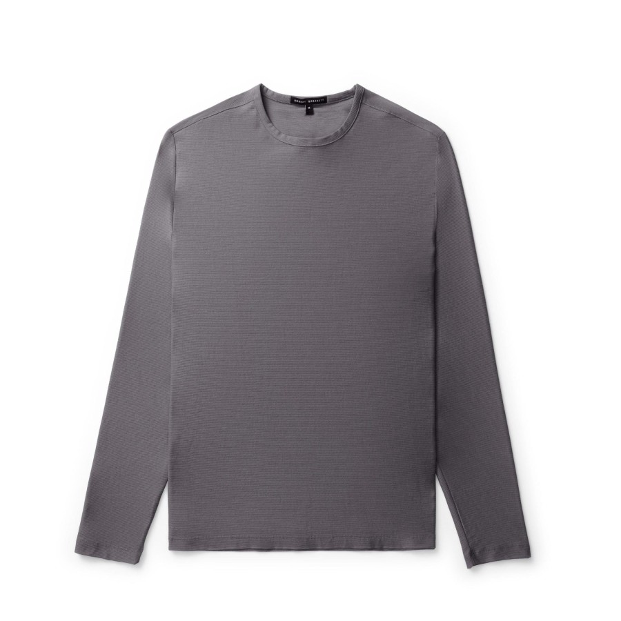 Tops Robert Barakett Long Sleeve Tees | Hickman Long-Sleeve Crew