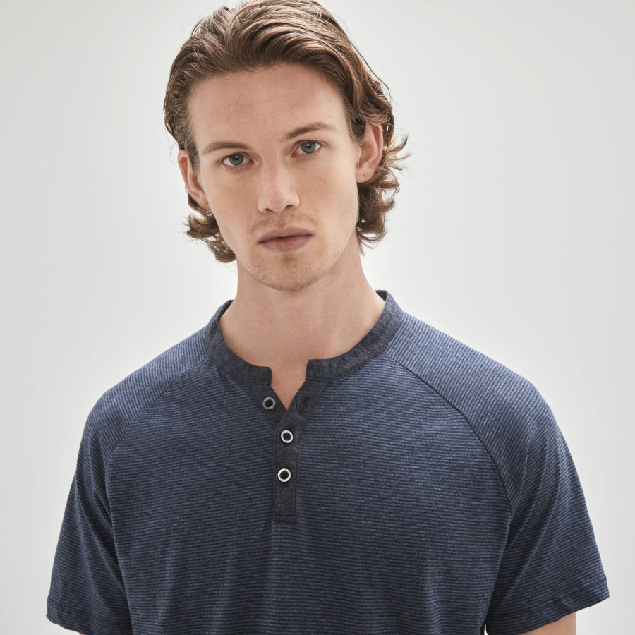 Tops Robert Barakett | Cecil Raglan Henley