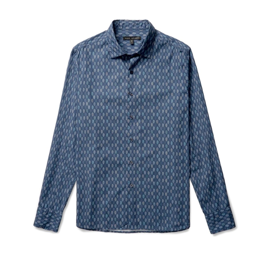 Tops Robert Barakett Long Sleeve Shirts | Arbury Long-Sleeve Shirt