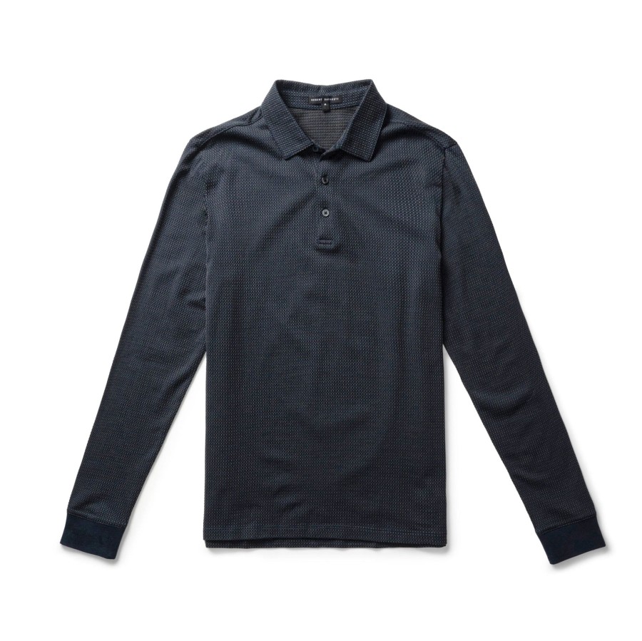 Tops Robert Barakett Long Sleeve Polos | Richview Long-Sleeve Polo